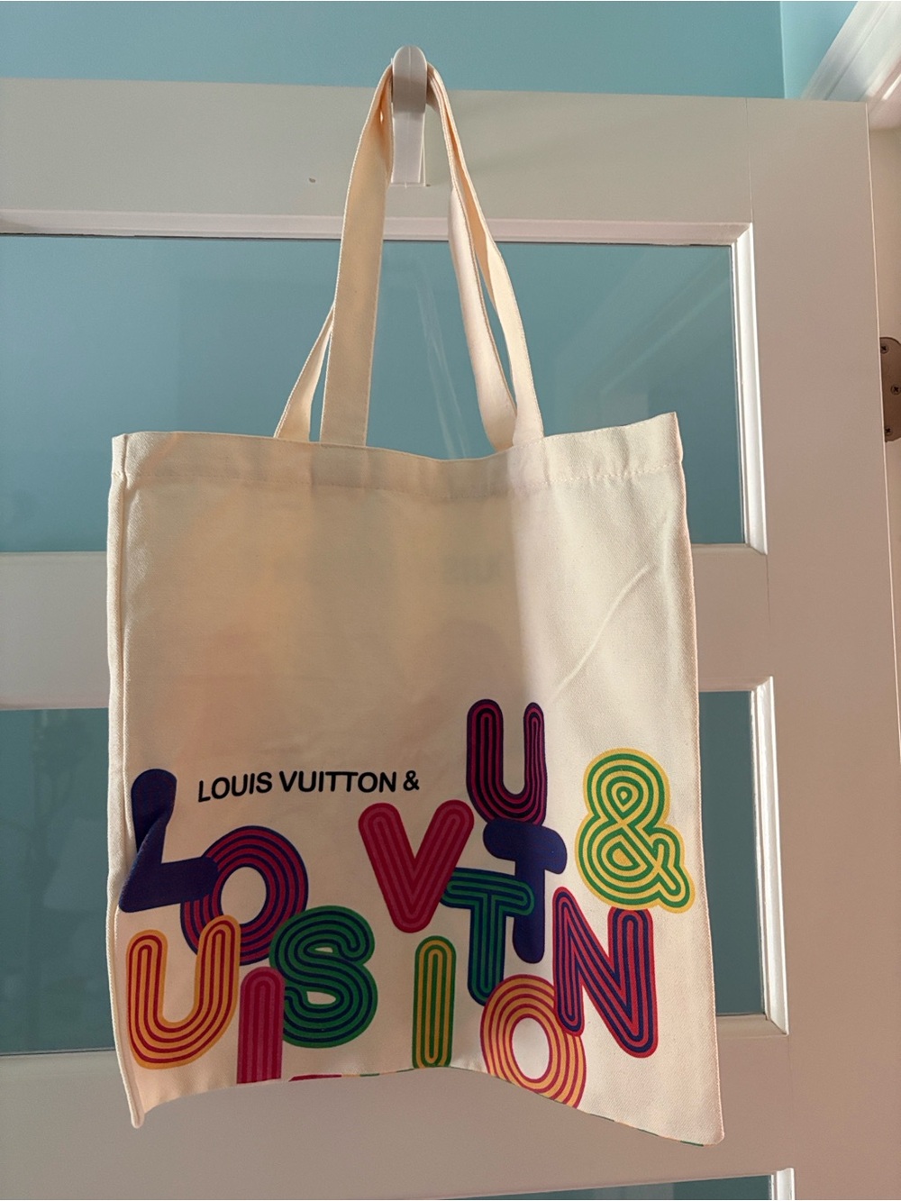 Louis Vuitton Limited Edition Novelty Canvas Tote (Shenzhen Exhibit 2022